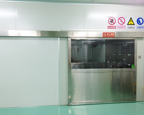 Stainless steel sliding door